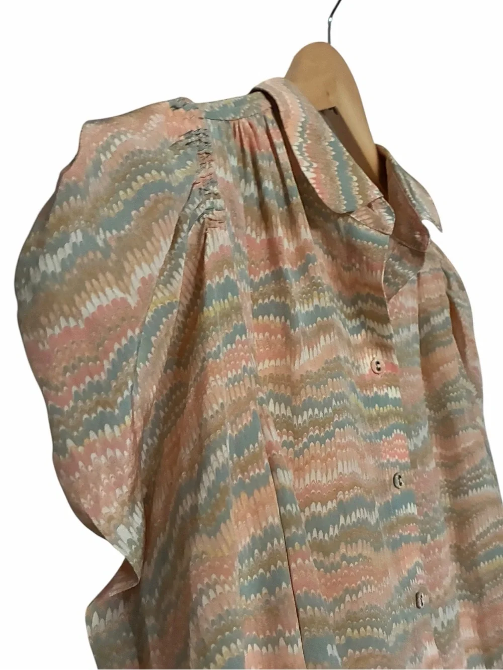 Ulla Johnson Multi Dari Silk Blouse – Size 2 NWOT